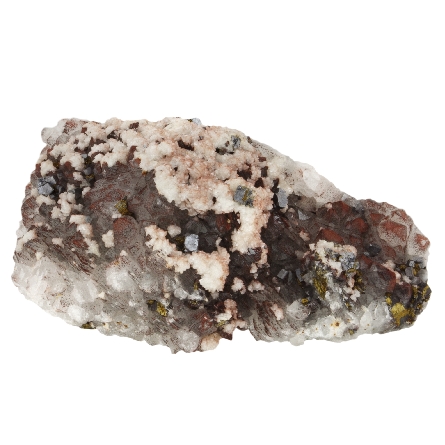 Calcite and Oxidized Pyrite 4  W x 3  D x 1.5  H