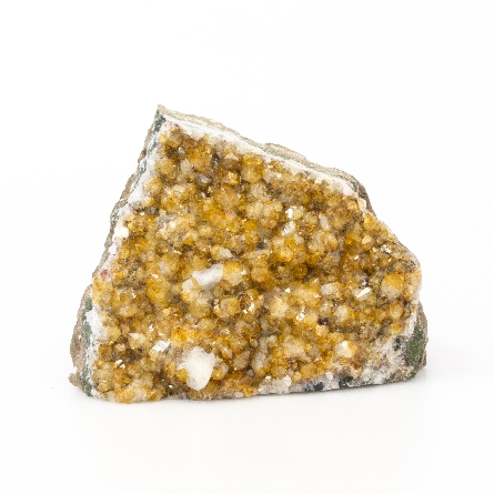 Citrine and Calcite from Brazil 5  L x 3.5  W x...