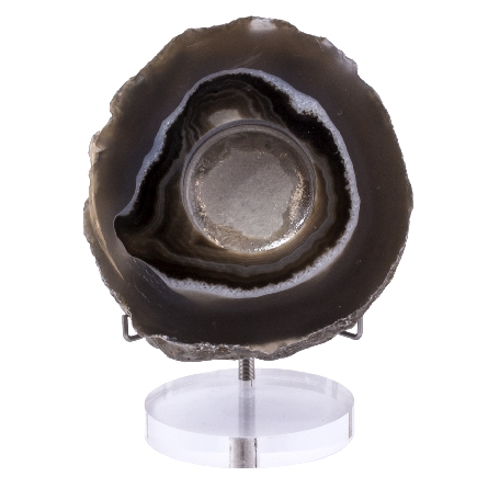 Brown Banded Agate Votive Candle Holder 4  L x ...