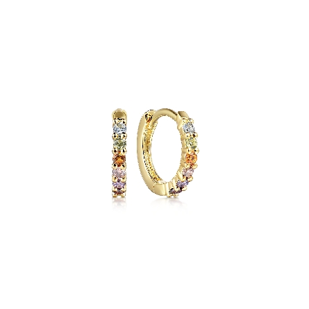 /home/earthtreasures/catalog.shopearthtreasures.com/imagedumplarge/EARTH_O10-00256.jpg 14K Yellow Gold Gabriel 10mm Huggie Hoop Earrin...