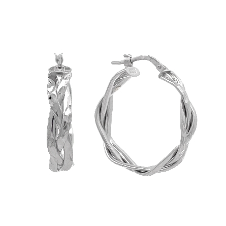 /home/earthtreasures/catalog.shopearthtreasures.com/imagedumplarge/EARTH_Q-08200.jpg 14K White Gold Diamond Cut Twist Hoop Earrings ...