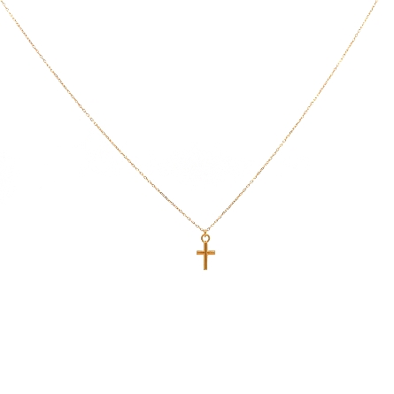 /home/earthtreasures/catalog.shopearthtreasures.com/imagedumplarge/EARTH_R-03892.jpg 14K Yellow Gold Adjustable 16.5-17.75inch Teeny...