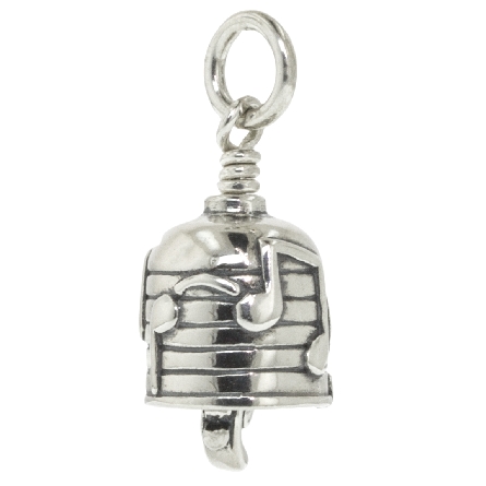 Sterling Silver Mini Music Charm Bell