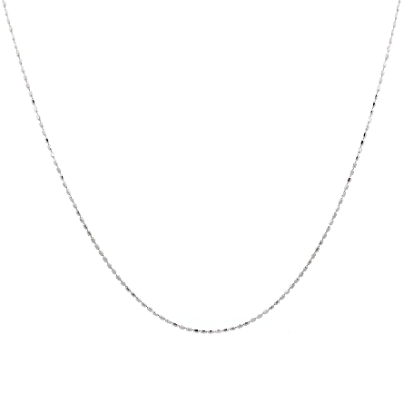 Sterling Silver 24inch Adjustable Bead 1.5mm Ch...