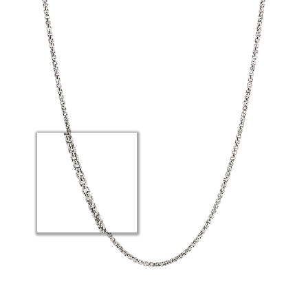 /home/earthtreasures/catalog.shopearthtreasures.com/imagedumplarge/EARTH_SS-07426.jpg Sterling Silver Rhodium Plated 20inch 1.8mm Rou...