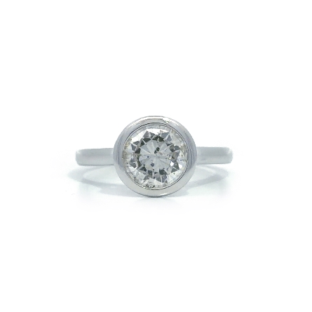 /home/earthtreasures/catalog.shopearthtreasures.com/imagedumplarge/EARTH_U1-106039.jpg 14K White Gold Estate Bezel Engagement w/1 Diam...