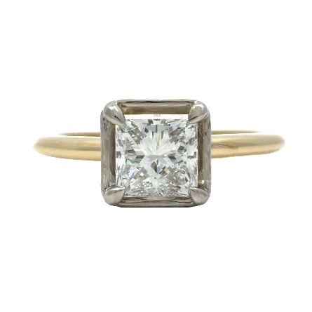/home/earthtreasures/catalog.shopearthtreasures.com/imagedumplarge/EARTH_U1-106060.jpg 14K Yellow and White Gold Estate 4Prong Bezel E...
