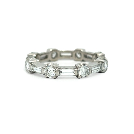 /home/earthtreasures/catalog.shopearthtreasures.com/imagedumplarge/EARTH_U1-106183.jpg Platinum Estate Alternating Eternity Band w/Rou...