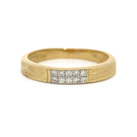 /home/earthtreasures/catalog.shopearthtreasures.com/imagedumplarge/EARTH_U1-106186.jpg 14K Yellow Gold Estate Pave Bar Sandblasted Ban...