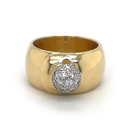 18K Yellow Gold and Platinum Estate Tiffany and...