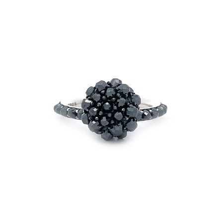 Sterling Silver Estate David Yurman Hematite Ca...