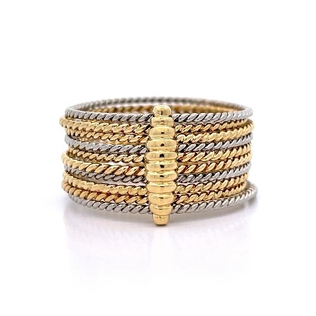 /home/earthtreasures/catalog.shopearthtreasures.com/imagedumplarge/EARTH_U2-16882.jpg 18K Two Tone Estate Cartier 10 Row Band Size9 4...