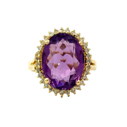 /home/earthtreasures/catalog.shopearthtreasures.com/imagedumplarge/EARTH_U2-17007.jpg 18K Yellow Gold Estate Amethyst Oval Halo Ring ...