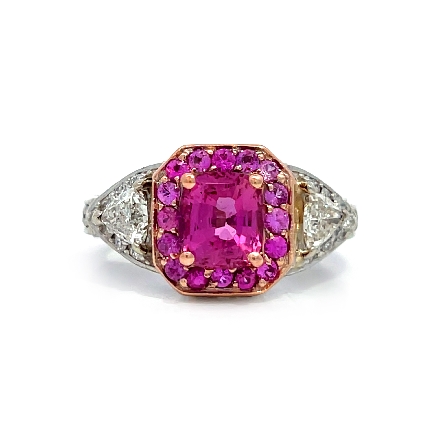 /home/earthtreasures/catalog.shopearthtreasures.com/imagedumplarge/EARTH_U2-17042.jpg 14K White Gold Estate Pink Sapphire Rectangle H...