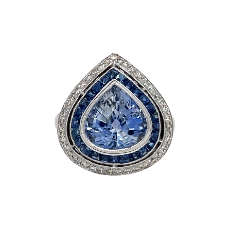 /home/earthtreasures/catalog.shopearthtreasures.com/imagedumplarge/EARTH_U2-17090.jpg 18K White Gold Estate Sapphire Pear Shaped Doub...