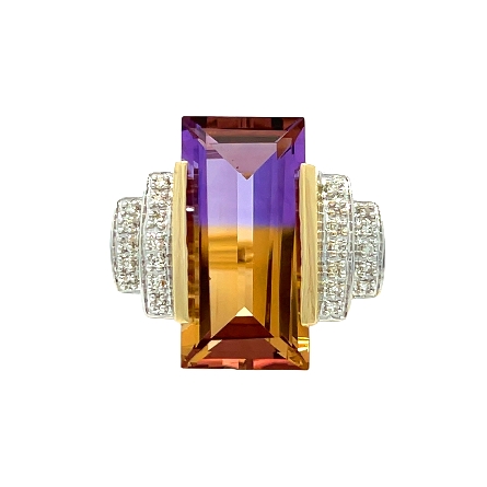 /home/earthtreasures/catalog.shopearthtreasures.com/imagedumplarge/EARTH_U2-17103.jpg 14K Yellow and White Gold Estate Ametrine Fashi...