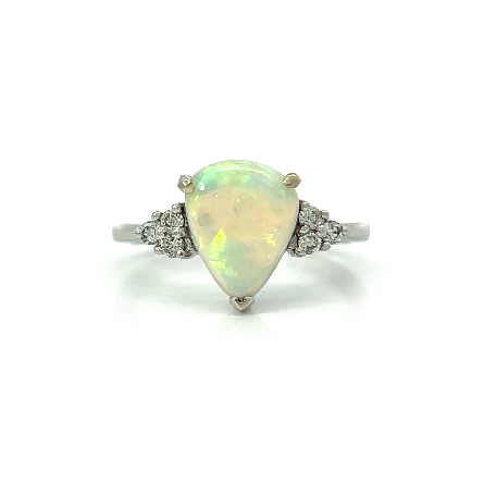 /home/earthtreasures/catalog.shopearthtreasures.com/imagedumplarge/EARTH_U2-17105.jpg 10K White Gold Estate Opal=1.32ct Prong Set Rin...