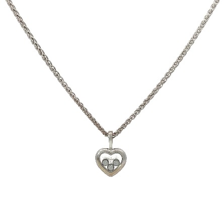 /home/earthtreasures/catalog.shopearthtreasures.com/imagedumplarge/EARTH_U3-302576.jpg 18K White Gold Estate Chopard Happy Heart Neckl...