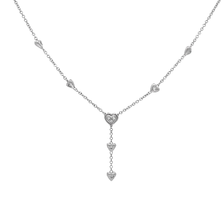 /home/earthtreasures/catalog.shopearthtreasures.com/imagedumplarge/EARTH_U3-302623.jpg 14K White Gold Estate Heart Station Lariat Neck...