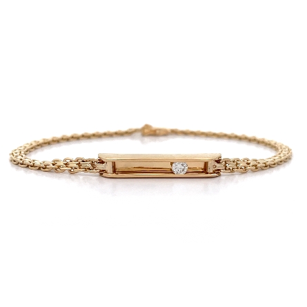 /home/earthtreasures/catalog.shopearthtreasures.com/imagedumplarge/EARTH_U3-302663.jpg 14K Yellow Gold Estate Sliding Channel Link Bra...