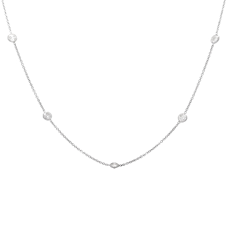 /home/earthtreasures/catalog.shopearthtreasures.com/imagedumplarge/EARTH_U3-302710.jpg 14K White Gold Estate Adjustable 16-18inch Diam...