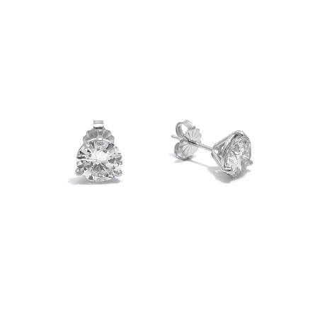 /home/earthtreasures/catalog.shopearthtreasures.com/imagedumplarge/EARTH_U3-302836.jpg 14K White Gold Estate Martini Stud Earrings w/2...