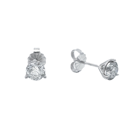 /home/earthtreasures/catalog.shopearthtreasures.com/imagedumplarge/EARTH_U3-302870.jpg 14K White Gold Estate Martini Stud Earrings w/2...