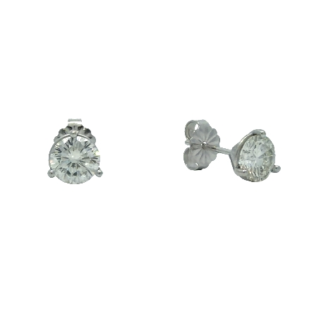 /home/earthtreasures/catalog.shopearthtreasures.com/imagedumplarge/EARTH_U3-302904.jpg 14K White Gold Estate Martini Stud Earrings w/2...