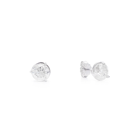 /home/earthtreasures/catalog.shopearthtreasures.com/imagedumplarge/EARTH_U3-302907.jpg 14K White Gold Estate Martini Stud Earrings w/2...