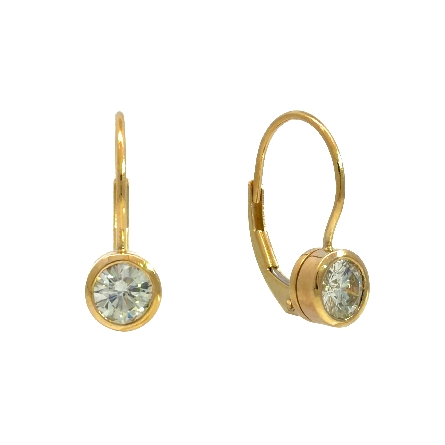 /home/earthtreasures/catalog.shopearthtreasures.com/imagedumplarge/EARTH_U3-302925.jpg 14K Yellow Gold Estate Bezel Lever Back Earring...