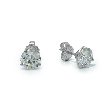 /home/earthtreasures/catalog.shopearthtreasures.com/imagedumplarge/EARTH_U3-302936.jpg 14K White Gold Estate Martini Stud Earrings and...
