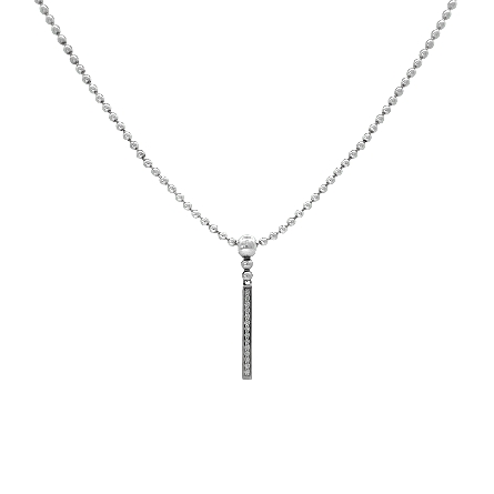/home/earthtreasures/catalog.shopearthtreasures.com/imagedumplarge/EARTH_U3-302962.jpg Sterling Silver Estate Lagos Vertical Bar Neckl...