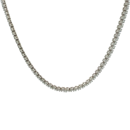 /home/earthtreasures/catalog.shopearthtreasures.com/imagedumplarge/EARTH_U3-303033.jpg 18K White Gold Estate Alternating Row Tennis Ne...