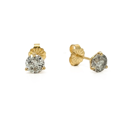 /home/earthtreasures/catalog.shopearthtreasures.com/imagedumplarge/EARTH_U3-303130.jpg 14K Yellow Gold Estate Martini Stud Earrings w/...
