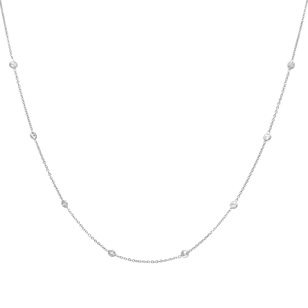/home/earthtreasures/catalog.shopearthtreasures.com/imagedumplarge/EARTH_U3-303175.jpg 14K White Gold Estate 16-18inch Adjustable Diam...