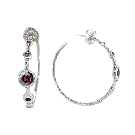 Sterling Silver Estate Ippolita Amethyst and To...