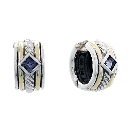 Sterling Silver and 14K Yellow Gold Estate Davi...