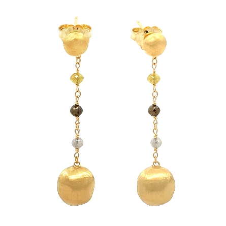 18K Yellow Gold Estate Marco Bicego Africa Drop...