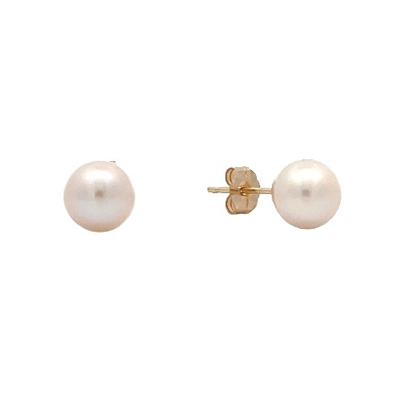 /home/earthtreasures/catalog.shopearthtreasures.com/imagedumplarge/EARTH_U4-20397.jpg 14K Yellow Gold Estate 6.50mm-7mm Cultured Pear...