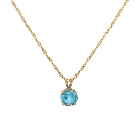 /home/earthtreasures/catalog.shopearthtreasures.com/imagedumplarge/EARTH_U4-20402.jpg 14K Yellow Gold Estate Blue Topaz Solitaire Rou...