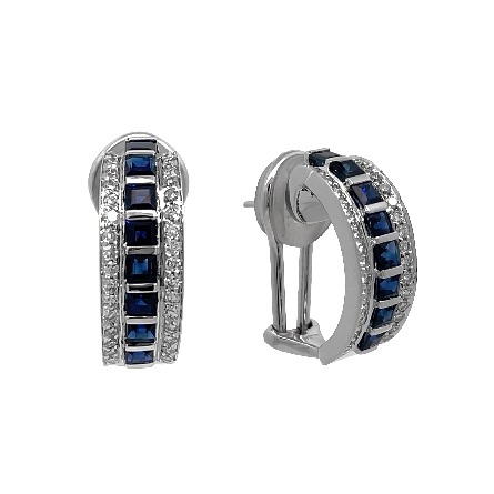 /home/earthtreasures/catalog.shopearthtreasures.com/imagedumplarge/EARTH_U4-20404.jpg 18K White Gold Estate Sapphire 3 Row Omega Back...