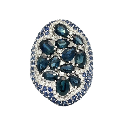/home/earthtreasures/catalog.shopearthtreasures.com/imagedumplarge/EARTH_U4-20418.jpg 14K White Gold Estate Oval Sapphire Prong Set C...