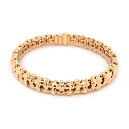18K Yellow Gold Estate 7inch Tiffany &amp; Co Weave...