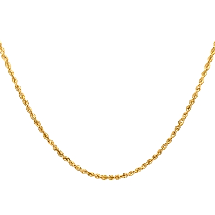 14K Yellow Gold Estate Diamond Cut Lightweight ...