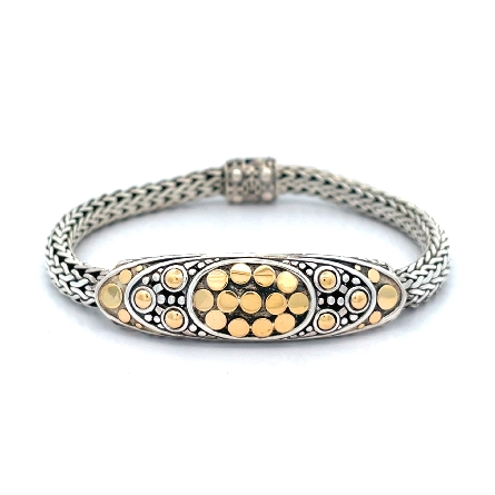 Sterling Silver and 18K Yellow Gold Estate John...