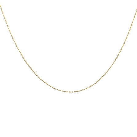 /home/earthtreasures/catalog.shopearthtreasures.com/imagedumplarge/EARTH_U5-17108.jpg 14K Yellow Gold Estate Fine Bead Chain 16inch 0...