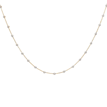 /home/earthtreasures/catalog.shopearthtreasures.com/imagedumplarge/EARTH_U5-17122.jpg 18K Two Tone Estate Satellite Bead Link Chain 1...