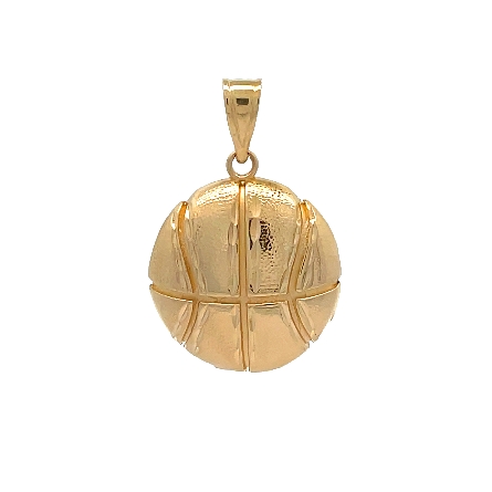 /home/earthtreasures/catalog.shopearthtreasures.com/imagedumplarge/EARTH_U5-17159.jpg 14K Yellow Gold Estate Basketball Charm Pendant...