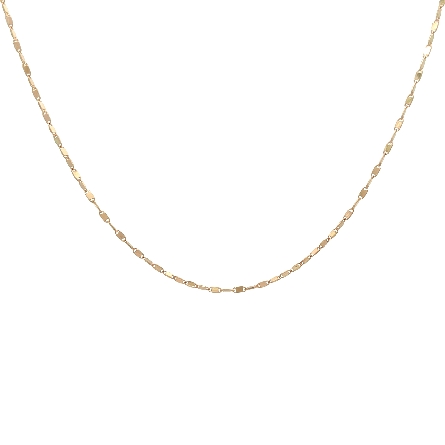 /home/earthtreasures/catalog.shopearthtreasures.com/imagedumplarge/EARTH_U5-17167.jpg 14K Rose Gold Estate 18inch Sparkle Chain 2.3dwt