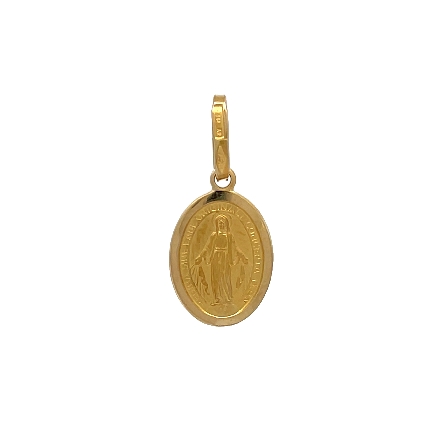 /home/earthtreasures/catalog.shopearthtreasures.com/imagedumplarge/EARTH_U5-17171.jpg 18K Yellow Gold Estate Small Oval Miraculous Me...
